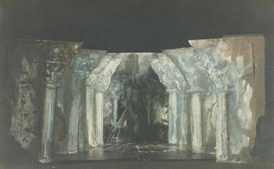 Set design for "Love, You Have Won" on "Great Performances," 1986