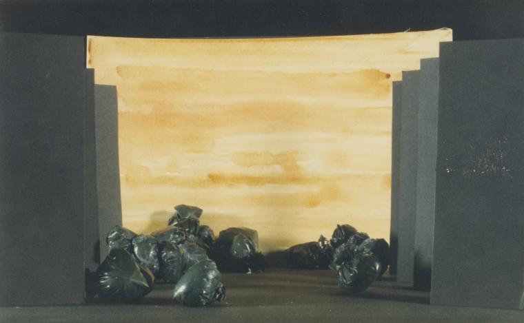 Set design for "Dogtown" on "Great Performances," 1986