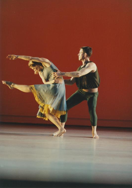Victoria Lundell and Dan Joyce in "L'Allegro, il Penseroso ed il Moderato," 1997