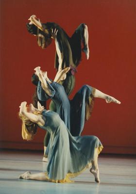 Victoria Lundell, Marianne Moore, Dan Joyce, and Ruth Davidson in "L'Allegro, il Penseroso ed il Moderato," 1997