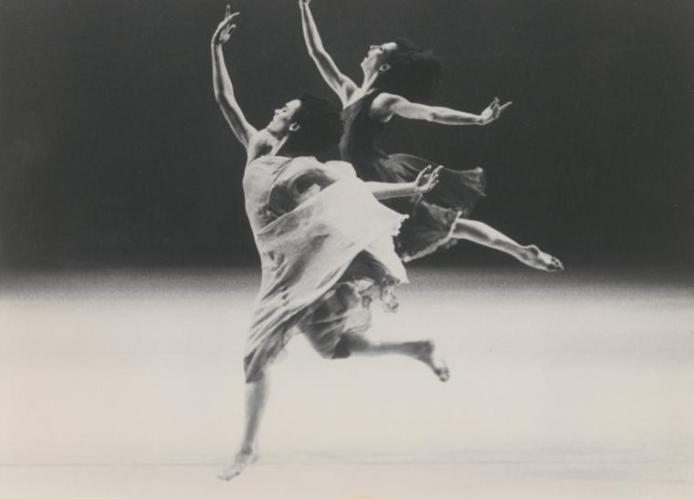 Ruth Davidson and Alyce Bochette in the premiere performance run of "L'Allegro, il Penseroso ed il Moderato," 1988