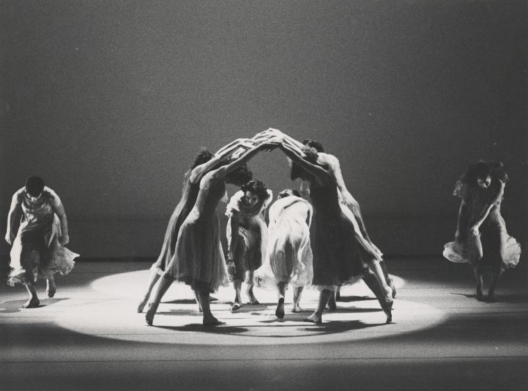 Monnaie Dance Group/Mark Morris in the premiere performance run of "L'Allegro, il Penseroso ed il Moderato," 1988