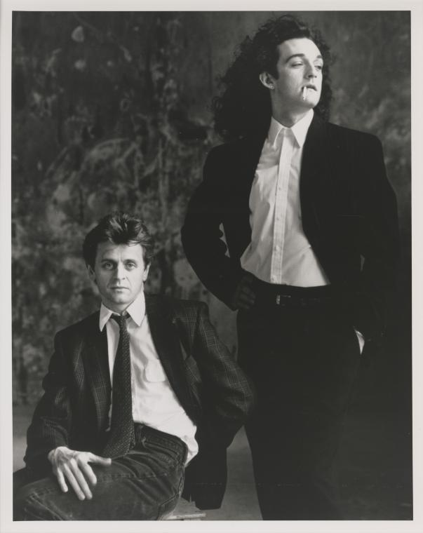 Mikhail Baryshnikov and Mark Morris, ca. 1988