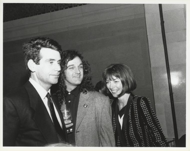 Mark Morris and Anna Wintour at "The Hard Nut" gala, 1992