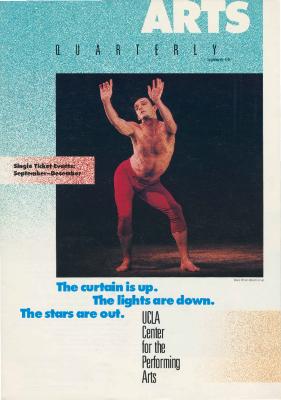 Newsletter for UCLA Center for the Performing Arts - October 22-24, 1987