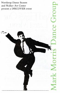 Program for Northrop Dance Season and Walker Art Center - March 9, 1988