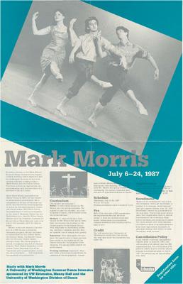 Brochure for University of Washington Extension - July 23-25, 1987