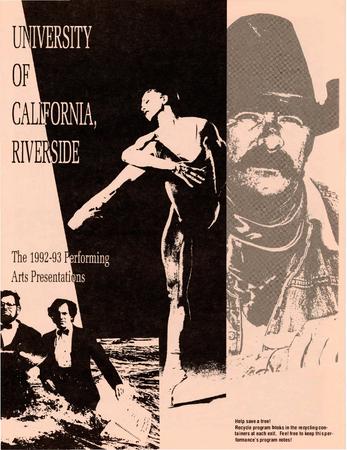 Program for University of California Riverside - October 6-7, 1992
