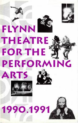 Program for Monnaie Dance Group/Mark Morris, Flynn Center for the Performing Arts - October 18, 1990