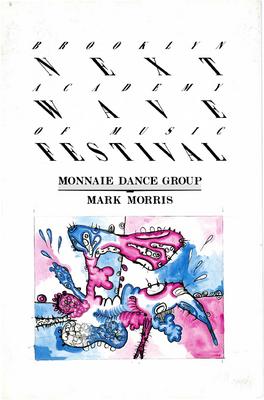 Program for Monnaie Dance Group/Mark Morris, Brooklyn Academy of Music - October 6-14, 1990