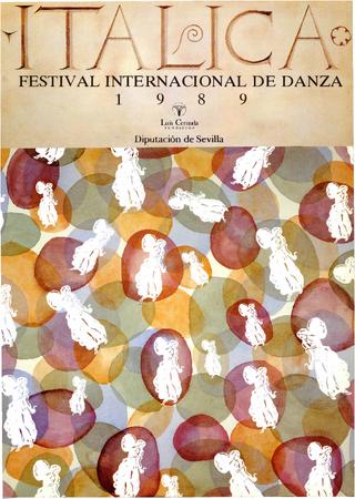 Program for Monnaie Dance Group/Mark Morris, Italica Festival Internacional de Danza - July 26-27, 1989