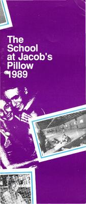The School at Jacob's Pillow brochure - June 27-July 1, 1989