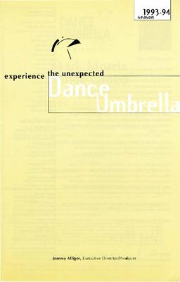 Program for Dance Umbrella (Boston, MA) - June 7-11, 1994