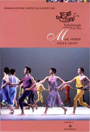 Program for "L'Allegro, il Penseroso ed il Moderato," Edinburgh International Festival - August 20-22, 1994
