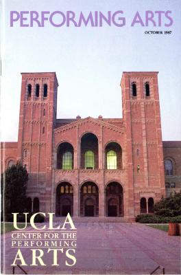 Program for UCLA Center for the Performing Arts - October 22-24, 1987