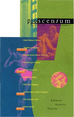 Program for Dance Umbrella (Boston, MA) - May 6-10, 1997