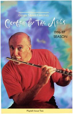 Program for Center for the Arts, George Mason University - October 31-November 1, 1996