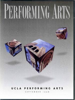 Program for UCLA Center for the Performing Arts - October 9-10, 1998