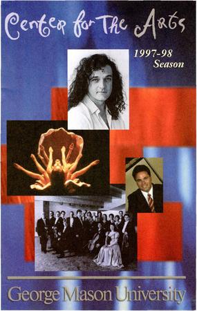 Program for Center for the Arts, George Mason University - February 20-21, 1998