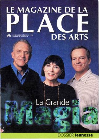 Program for Les Grands Ballet Canadiens - November 26-28, 1998