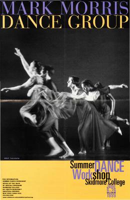 Brochure for Skidmore Summer Dance Workshop June 8-24, 1999
