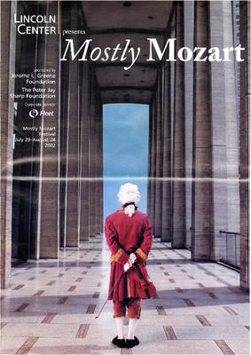 Brochure for "L'Allegro, il Penseroso ed il Moderato," Lincoln Center Mostly Mozart Festival - August 14-17, 2002