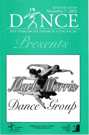 Program for Pittsburgh Dance Council - November 7, 2002