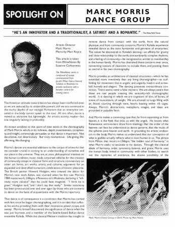 Spotlight Newsletter, New Orleans Ballet Association - November 2002