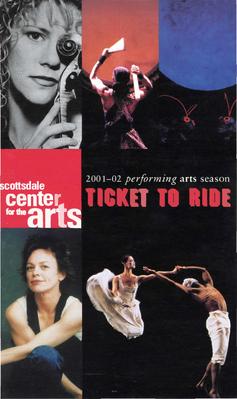 Program for Scottsdale Center for the Performing Arts - January 29-30, 2002