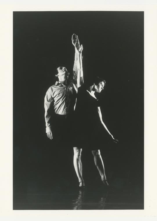 Mark Morris and Tina Fehlandt in the premiere performance run of "The Argument," 1999