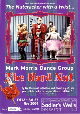 Brochure for "The Hard Nut," Dance Umbrella - November 12-27, 2004
