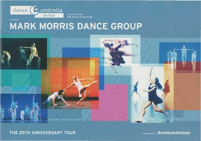Program for Dance Umbrella 25th Anniversary UK Tour - October 10-November 19, 2005