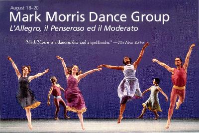 Flyer for "L'Allegro, il Penseroso ed il Moderato," Lincoln Center Mostly Mozart Festival - August 18-20, 2005