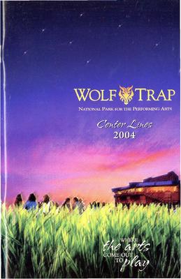 Program for Wolf Trap National Park for the Performing Arts - July 20, 2004