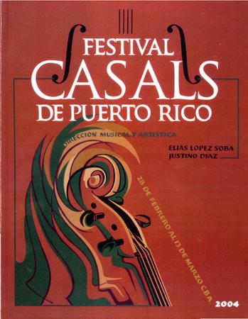 Program for Festival Casals de Puerto Rico - March 2-3, 2004