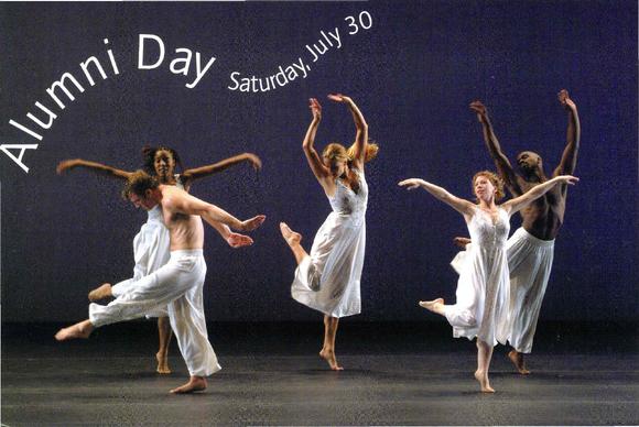 Flyer for Alumni Day, The School at Jacob's Pillow - July 30, 2005