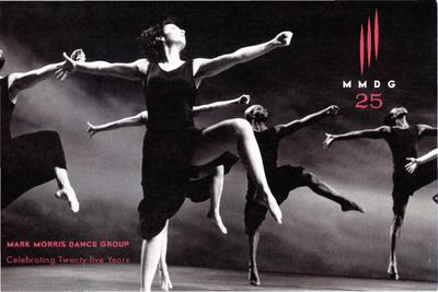 Postcard for Mark Morris Dance Group 25th Anniversary Postcard - 2006