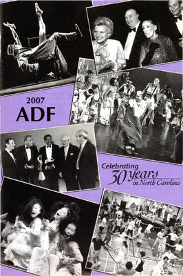 Program for American Dance Festival - July 19-21, 2007