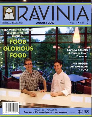 Ravinia Festival Program Magazine Vol.1,  No. 12 - August 2007