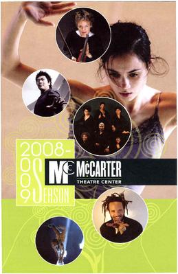 Program for McCarter Theatre Center - February 24, 2009