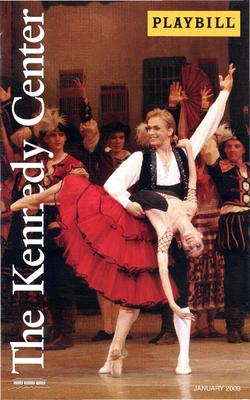 Program for "Mozart Dances," The John F. Kennedy Center for the Performing Arts - January 29-31, 2009