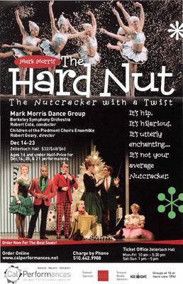 Flyer for "The Hard Nut," Cal Performances - December 14-23, 2007