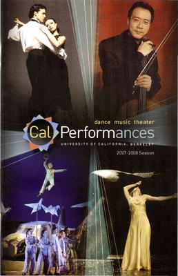 Program for "The Hard Nut," Cal Performances - December 14-23, 2007