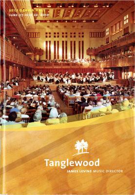 Program for Tanglewood Music Center - June 27-28, 2010