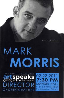 Program for University of Chicago's Artspeaks Series - February 22, 2011