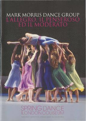 Program for "L'Allegro, il Penseroso ed il Moderato," London Coliseum - April 14-17, 2010