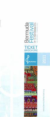 Brochure for Bermuda Festival of the Performing Arts - 2011