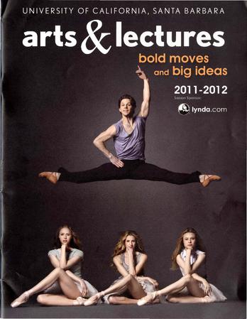 Brochure for Arts &amp; Lectures, University of California, Santa Barbara - 2011-2012