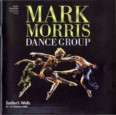 Program for Sadler's Wells, Dance Umbrella UK Tour - October 27-31, 2009