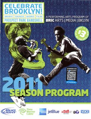 Season Program for Celebrate Brooklyn!, BRIC Arts Media - July 28, 2011